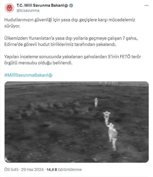 5'i FETÖ üyesi 7 kişi Yunanistan’a kaçarken yakalandı - Resim: 30